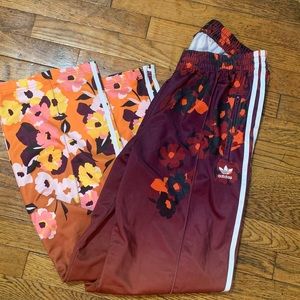Floral Adidas Track Pants